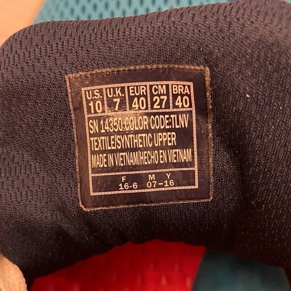 Women's Skechers Go Run 400 5 Generation Training shoe blue teal size Women's 10 - Picture 9 of 9